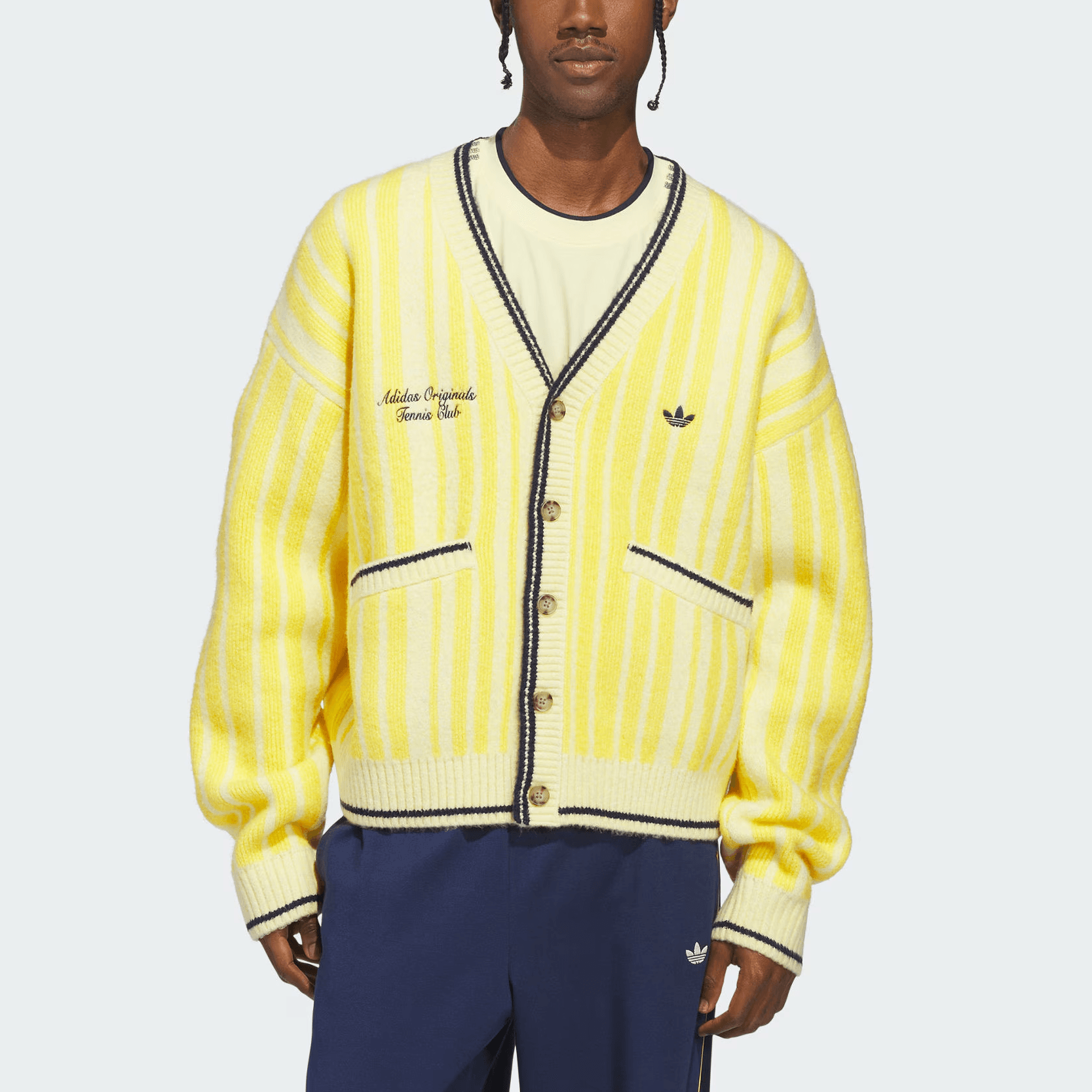 adidas originals CHEVIOT KNIT CARDIGAN — фото 1