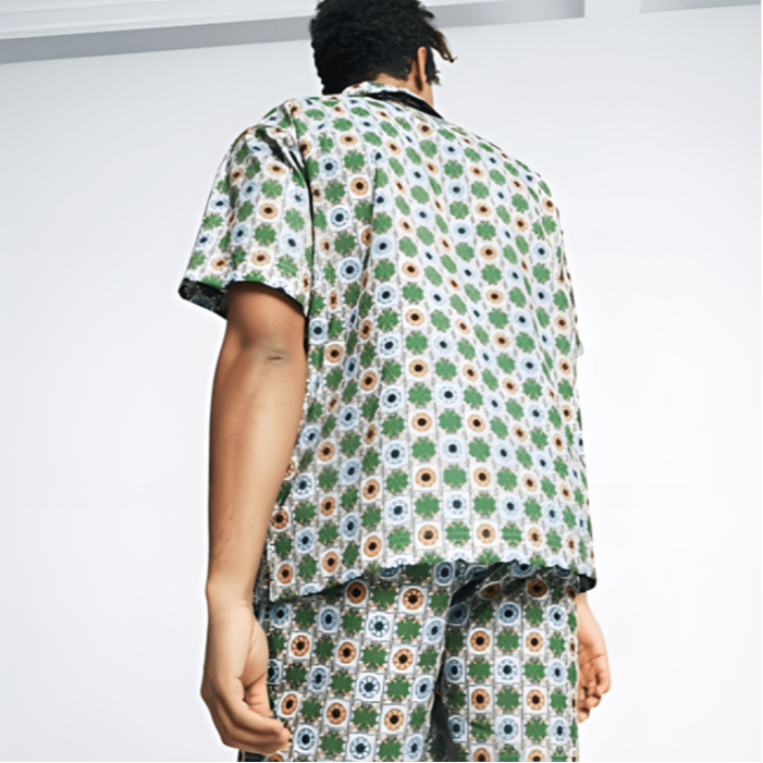 Puma NEW PREP AOP WOVEN SHIRT — фото 4