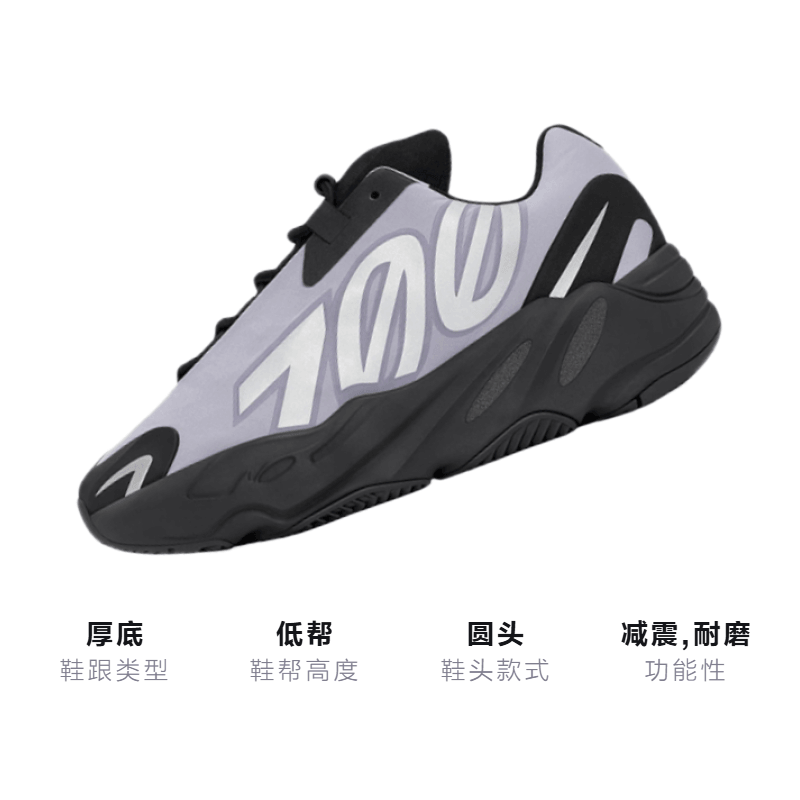 adidas originals Yeezy Boost 700 MNVN "Geode" — фото 2
