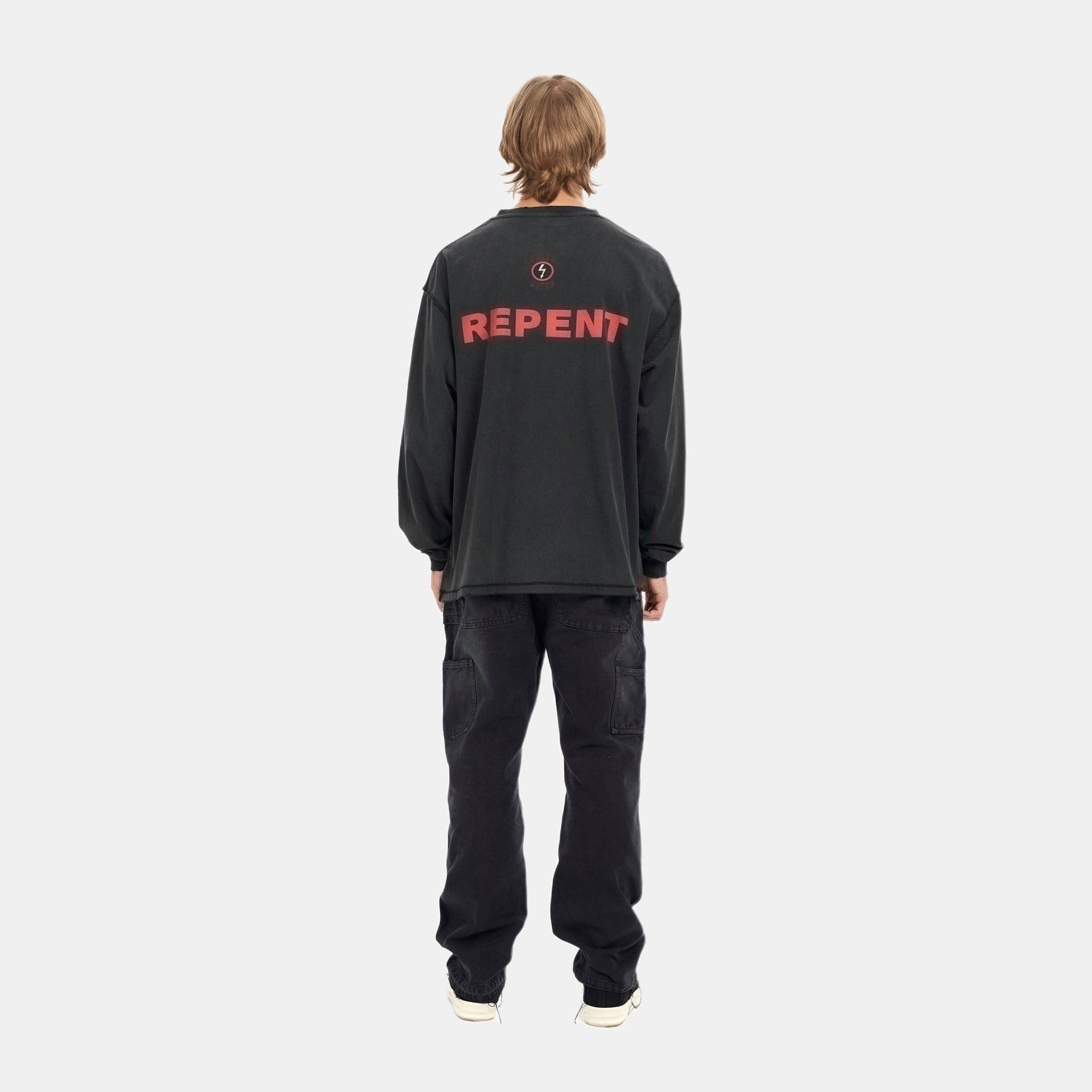 False Perception Vintage Long Sleeve Sweatshirt — фото 7