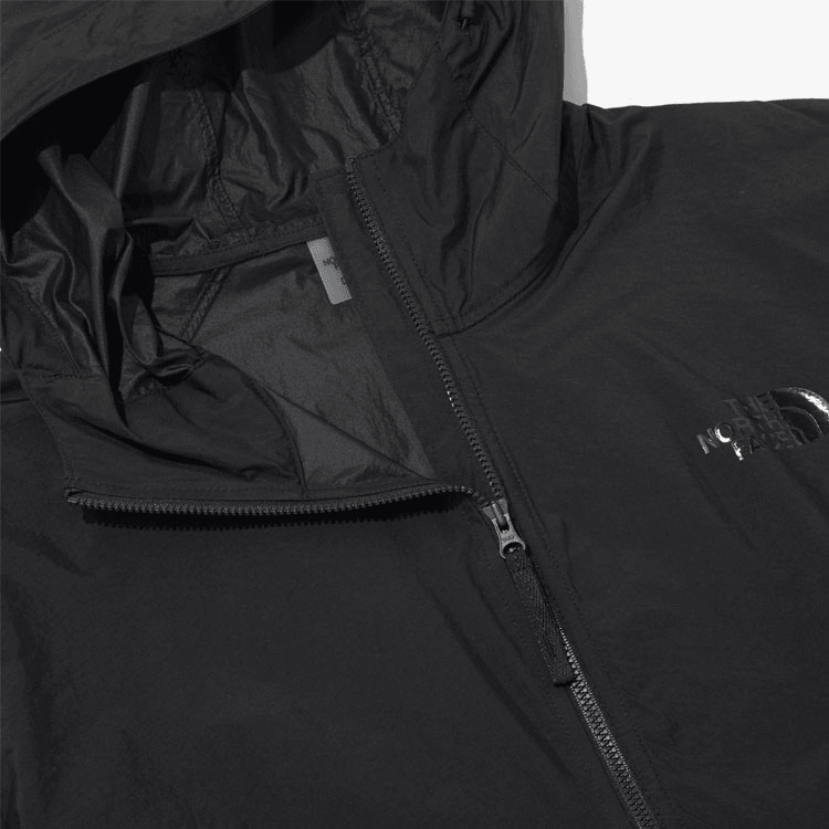 The North Face Logo Zip Hoodie Black — фото 3