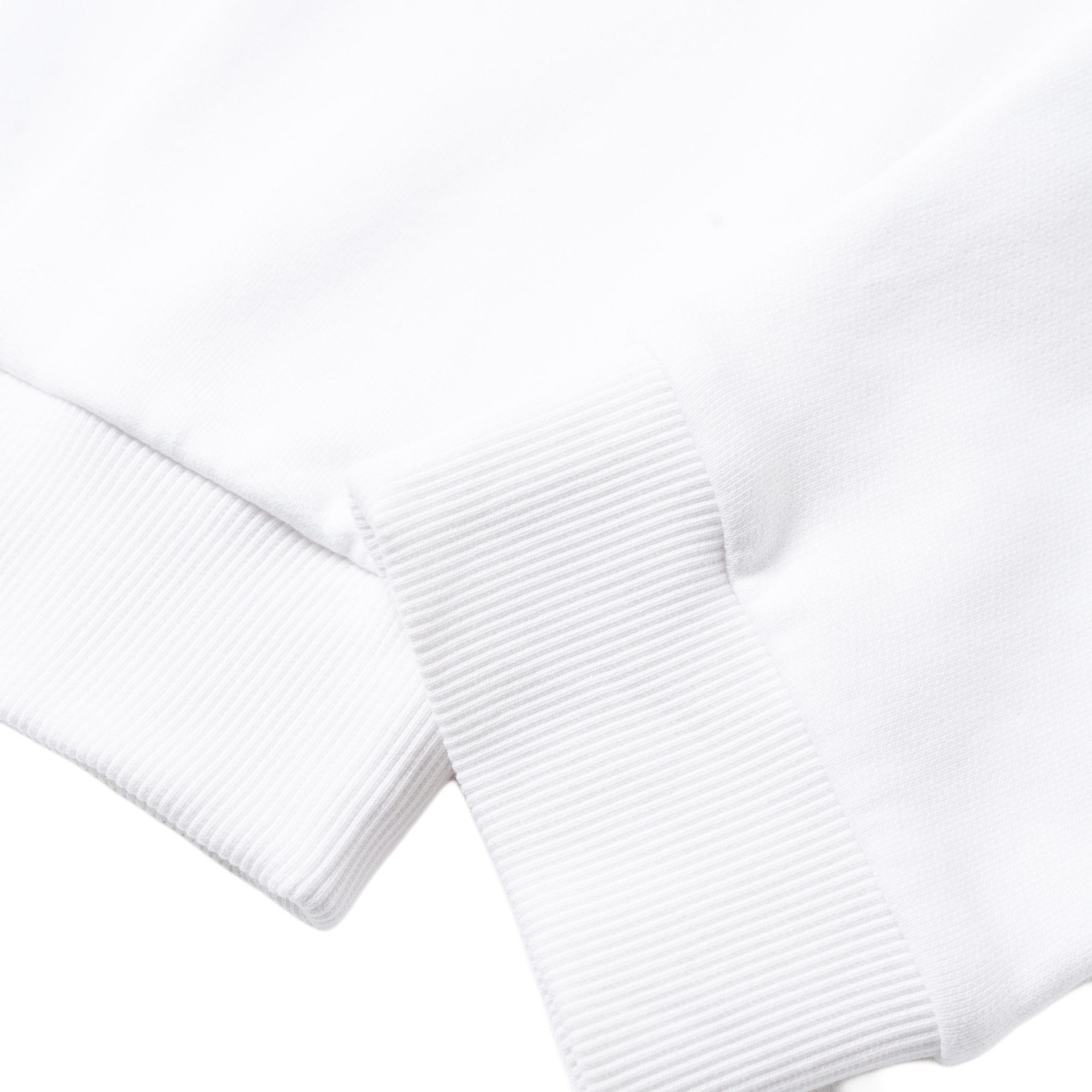 Burberry Logo Print Crewneck Sweatshirt White — фото 7