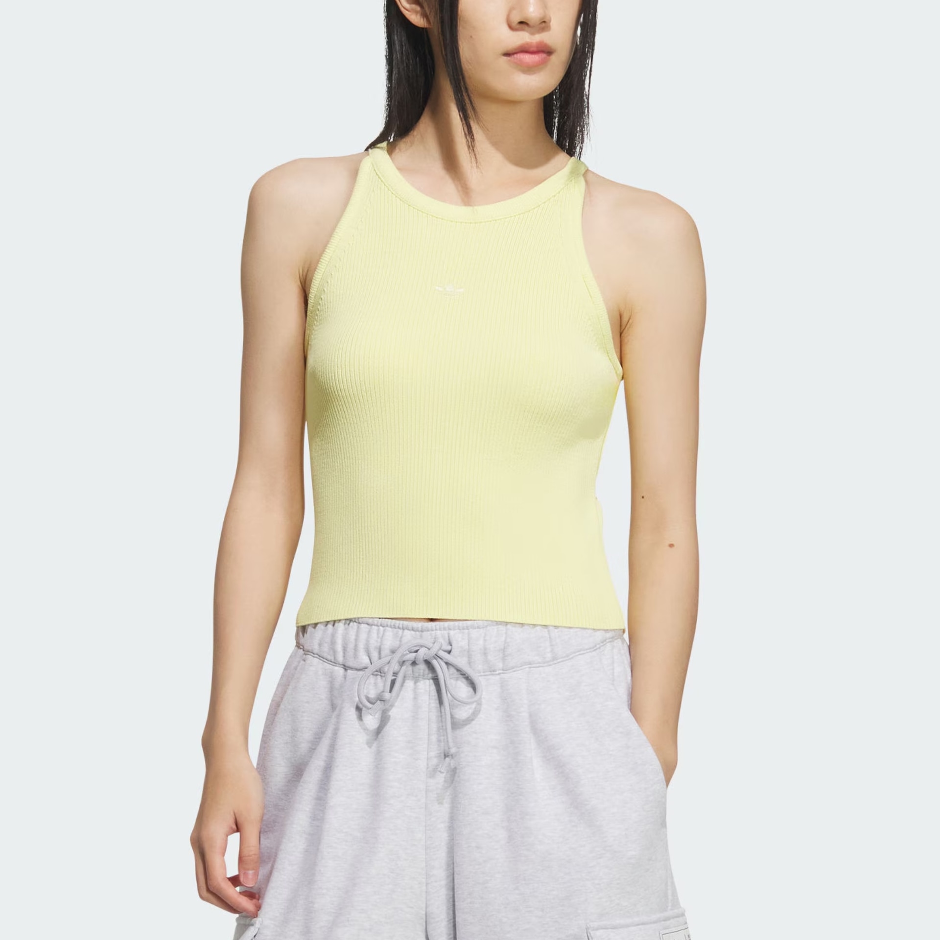 adidas originals Top SS25 PREMIUM FULLY FASHIONED TANK logo — фото 1