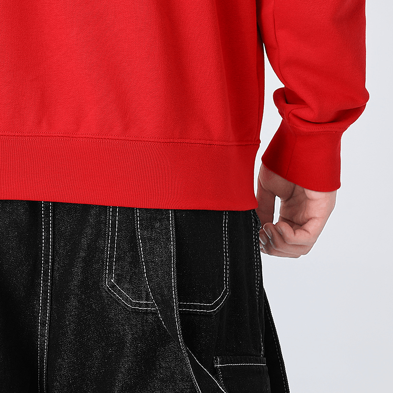 Nike Sportswear Swoosh Crewneck Pullover Red — фото 2