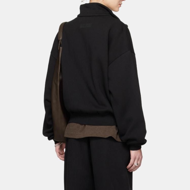 Fear Of God Essentials Zip Up Jacket Black — фото 4
