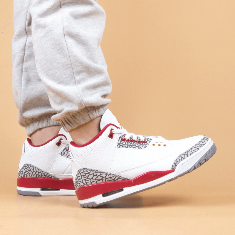 Jordan Air Jordan 3 Retro "Cardinal Red" GS — фото 4