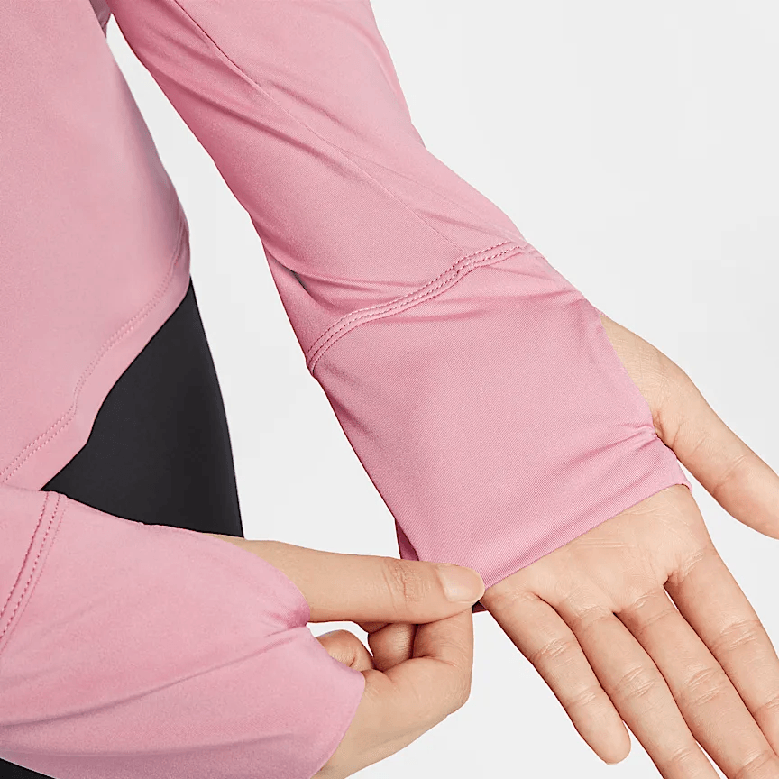 Nike Dri-Fit One Classic Long Sleeve Pink — фото 4