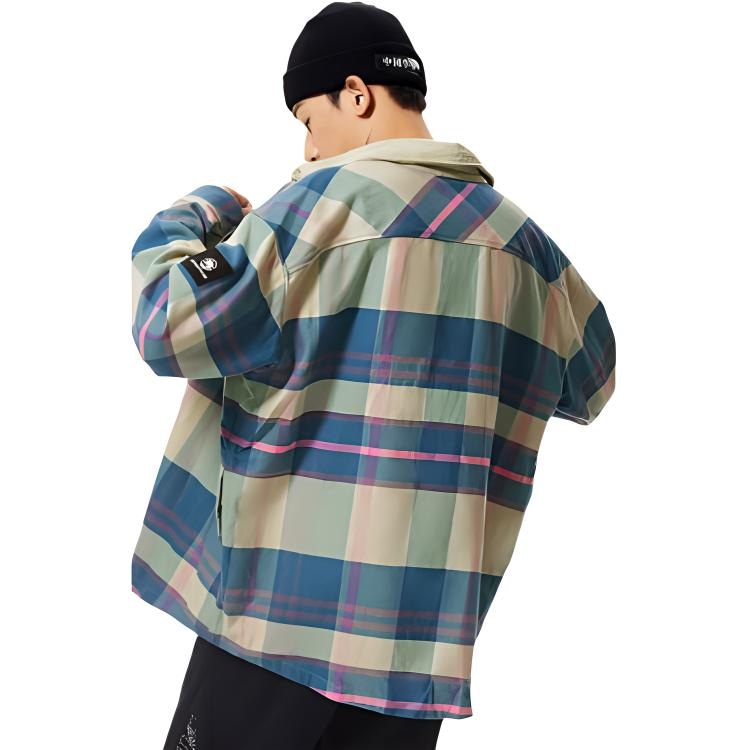 Li-Ning LiNing BADFIVE Plaid Shirt — фото 2