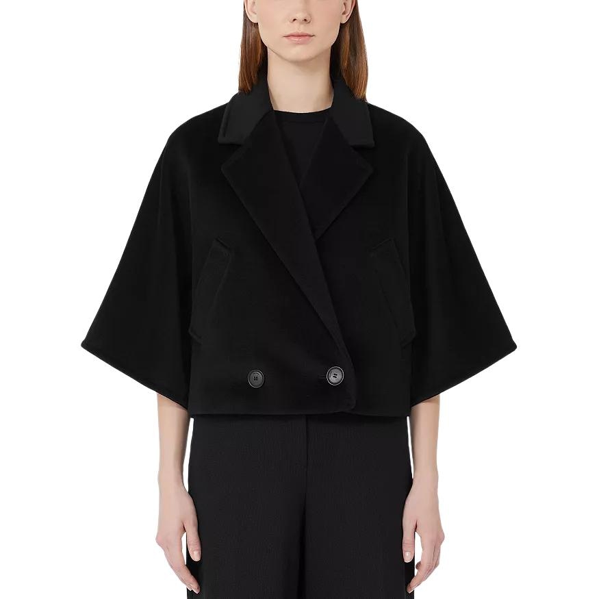 MaxMara Double-Breasted Cropped Blazer — фото 2