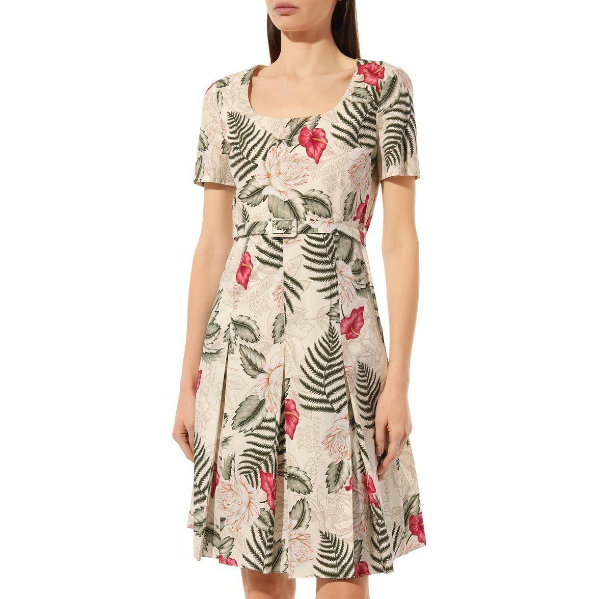 Gucci Floral Print Dress — фото 6