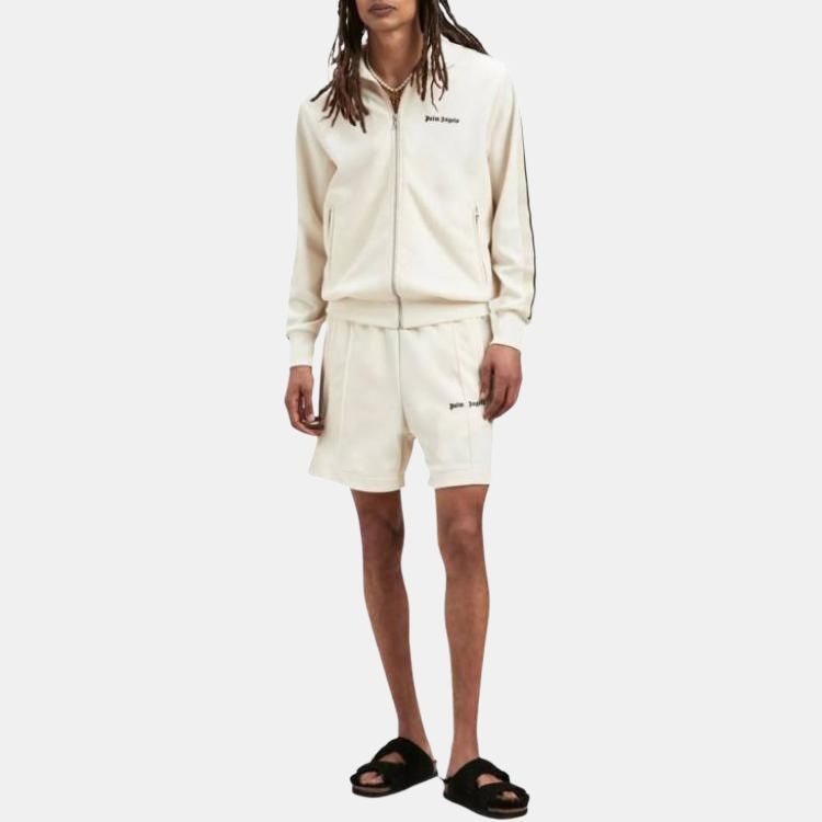 Palm Angels Zip Jacket White — фото 1