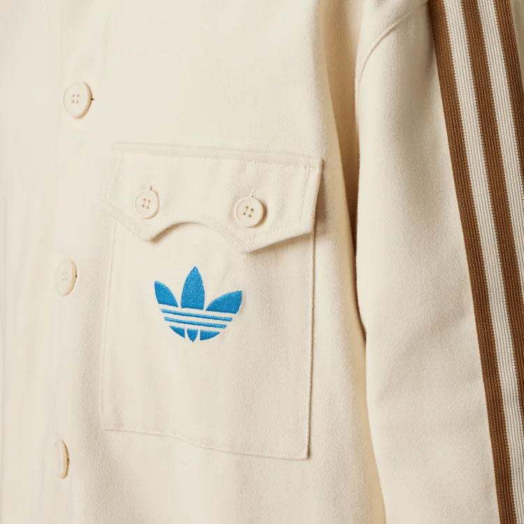 adidas originals adidas Adicolor 70s Beige Jacket — фото 5