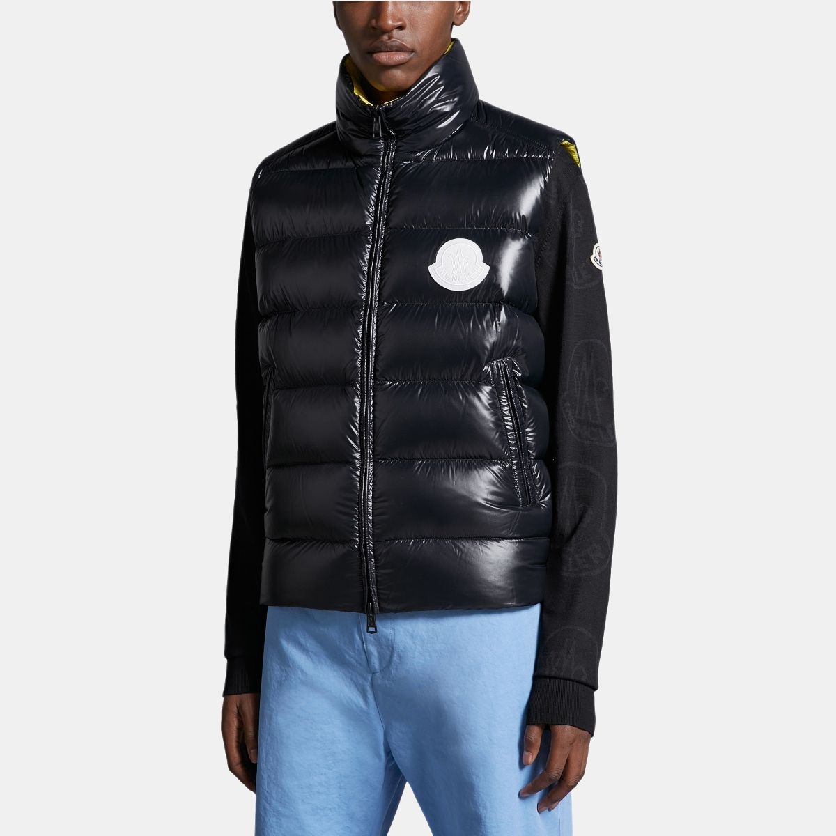 Moncler SS24 Black Vest — фото 2