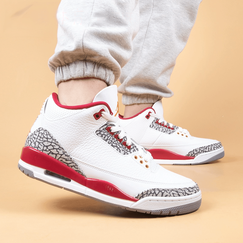 Jordan Air Jordan 3 Retro "Cardinal Red" GS — фото 3