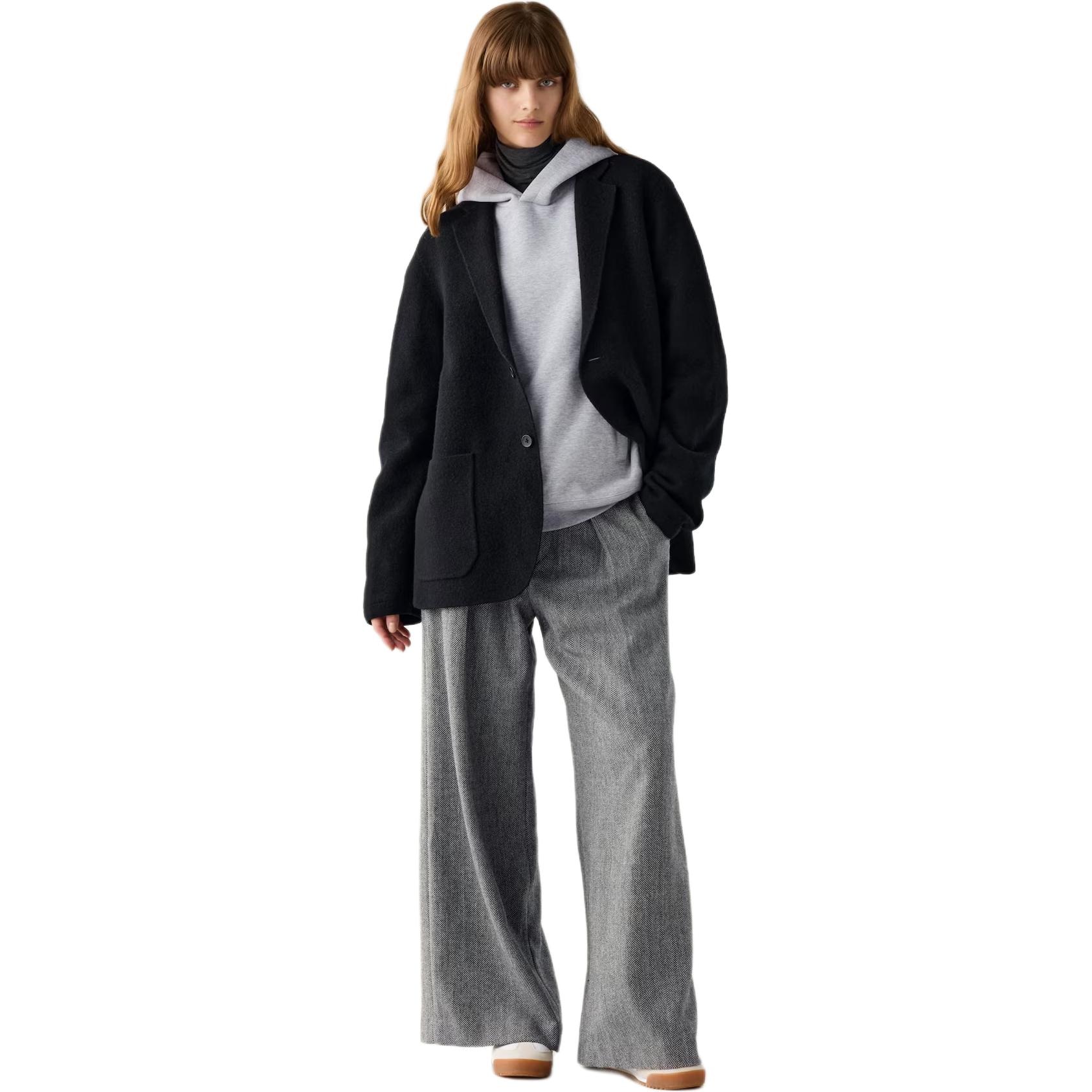 Uniqlo x Clare Waight Keller FW24 Knit Jacket Deep Gray — фото 6