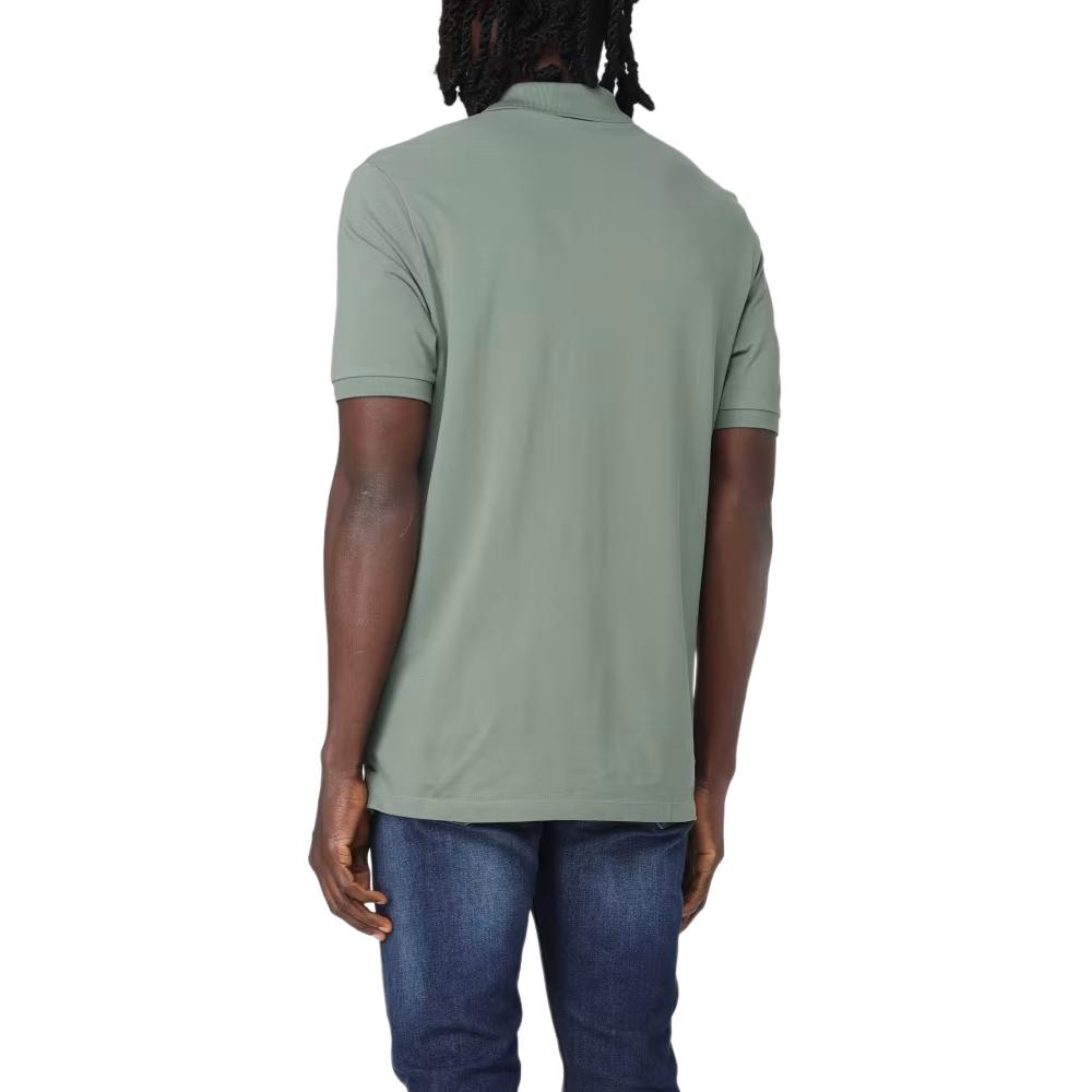 Hugo Boss Logo Print Polo Shirt Light Green — фото 2