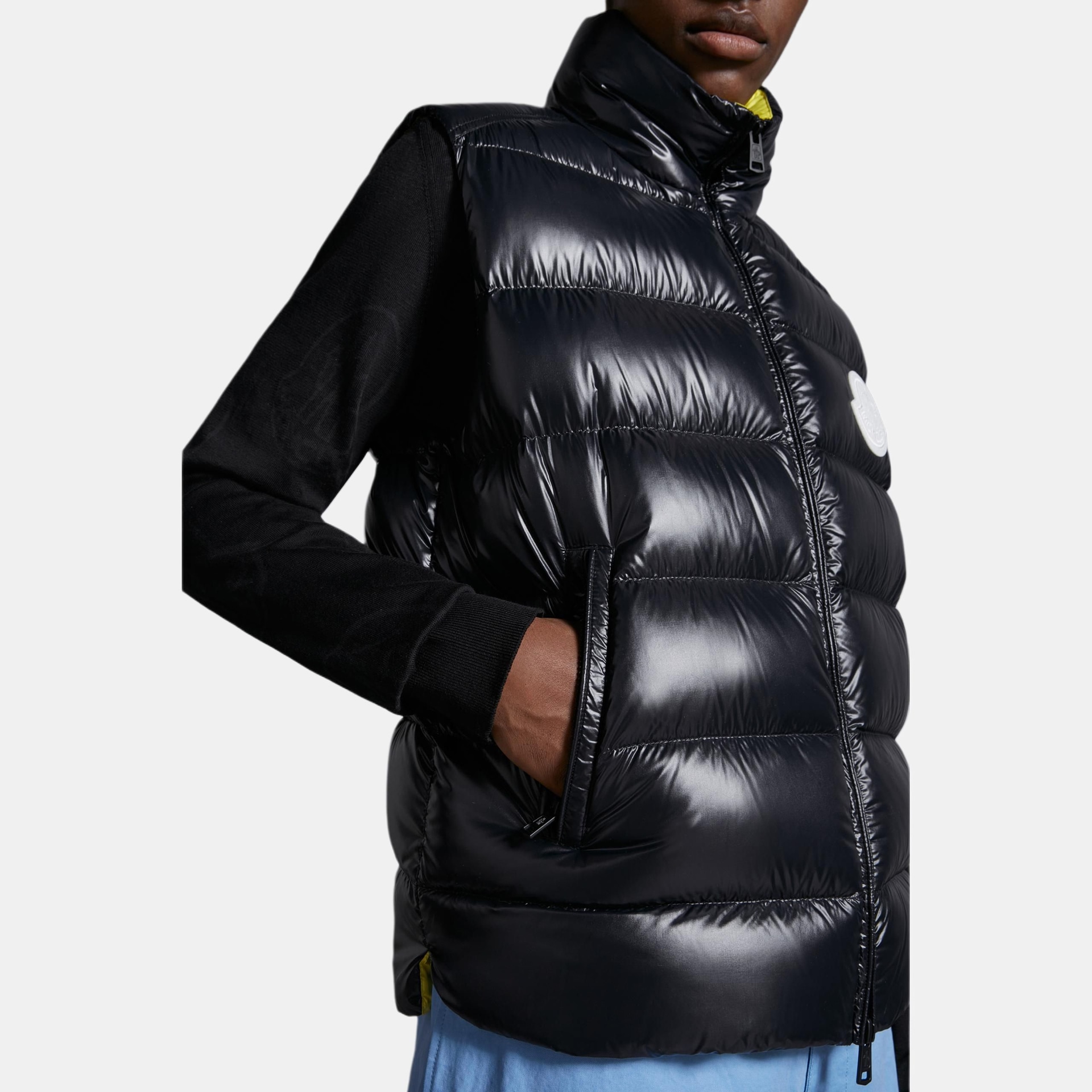 Moncler SS24 Black Vest — фото 5