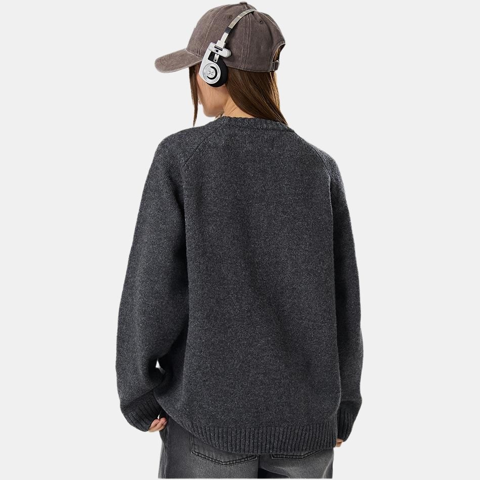 Acme De La Vie ADLV Basic Letter Jacquard Crewneck Sweater — фото 10