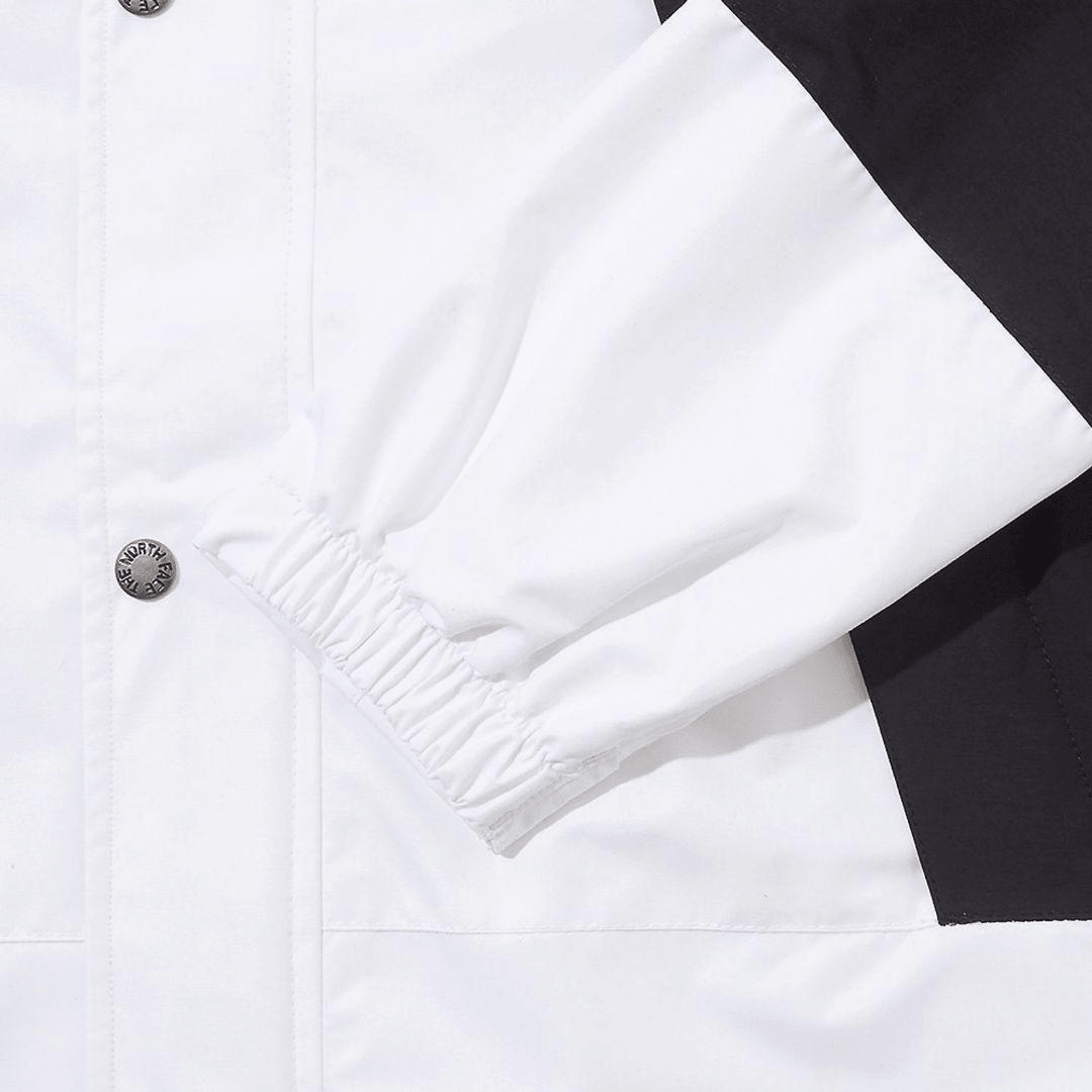 The North Face Logo Colorblock Hoodie Jacket White — фото 4