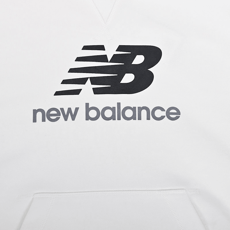 New Balance Hoodie White — фото 4