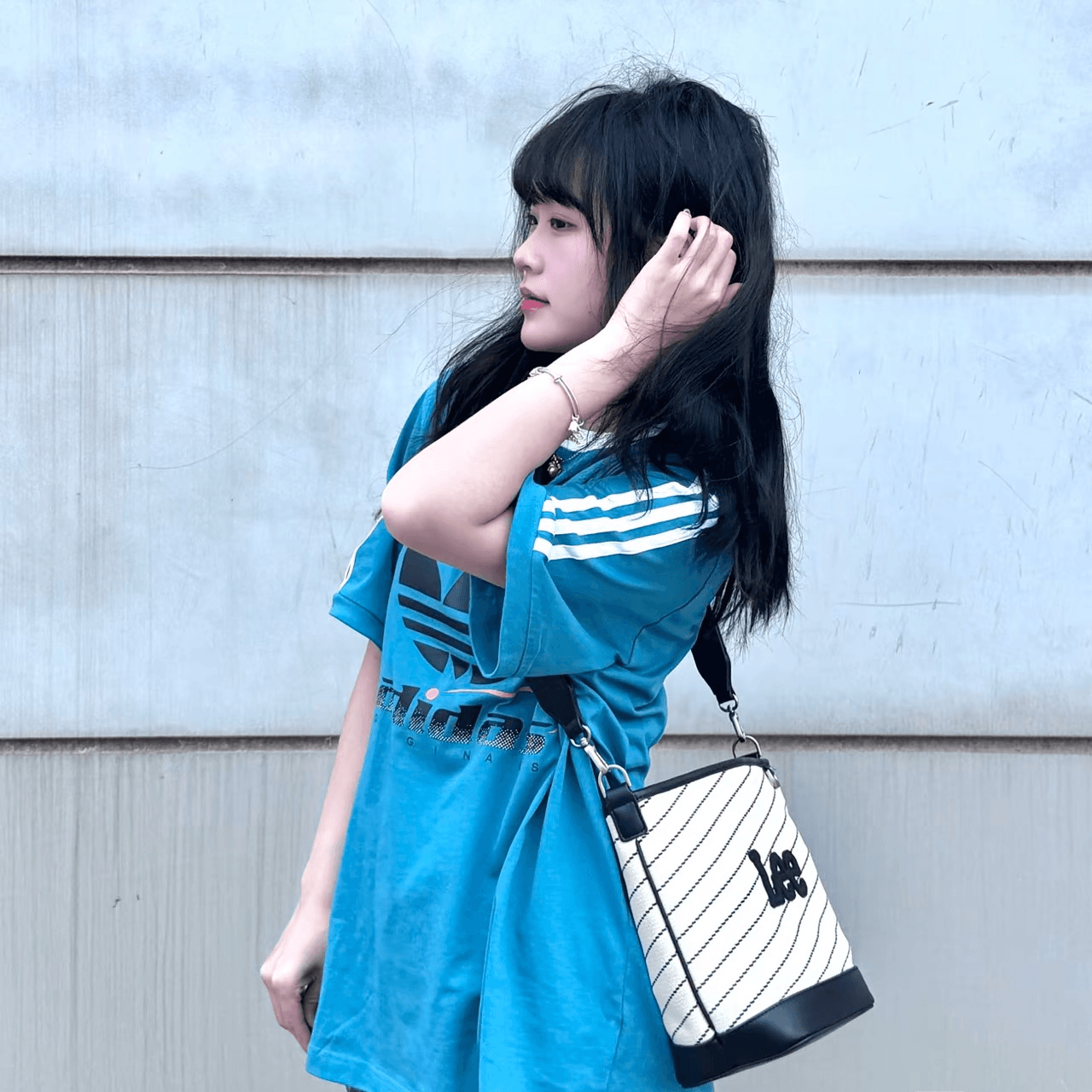 Lee Crossbody Bag Beige — фото 8