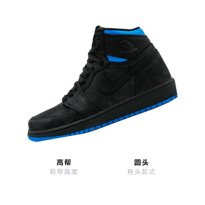 Jordan Air Jordan 1 Retro High OG Quai54 GS — фото 2