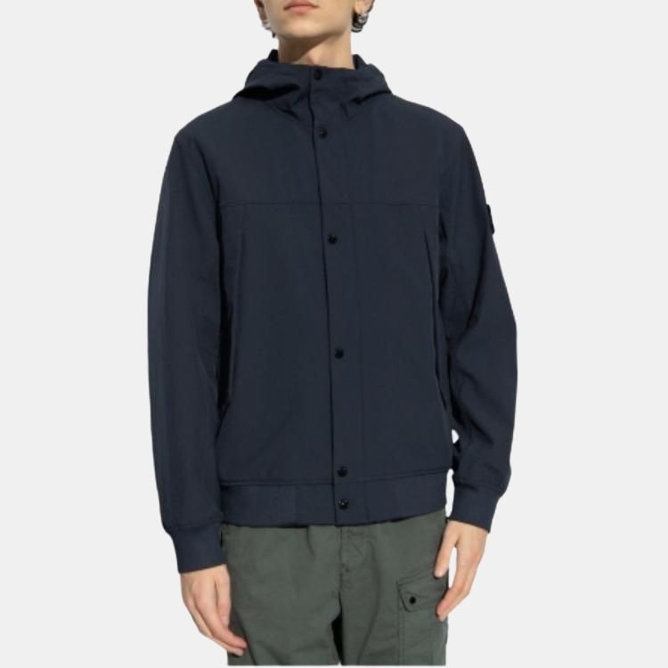 Stone Island Soft Shell Jacket Navy — фото 2
