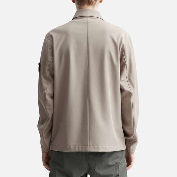 Stone Island Light Soft Shell-R Jacket Pigeon Grey — фото 3