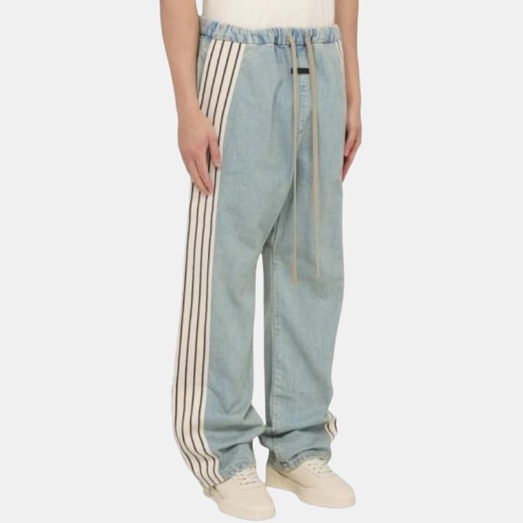 Fear Of God SS24 Denim Striped Forum Pant Light Indigo — фото 7