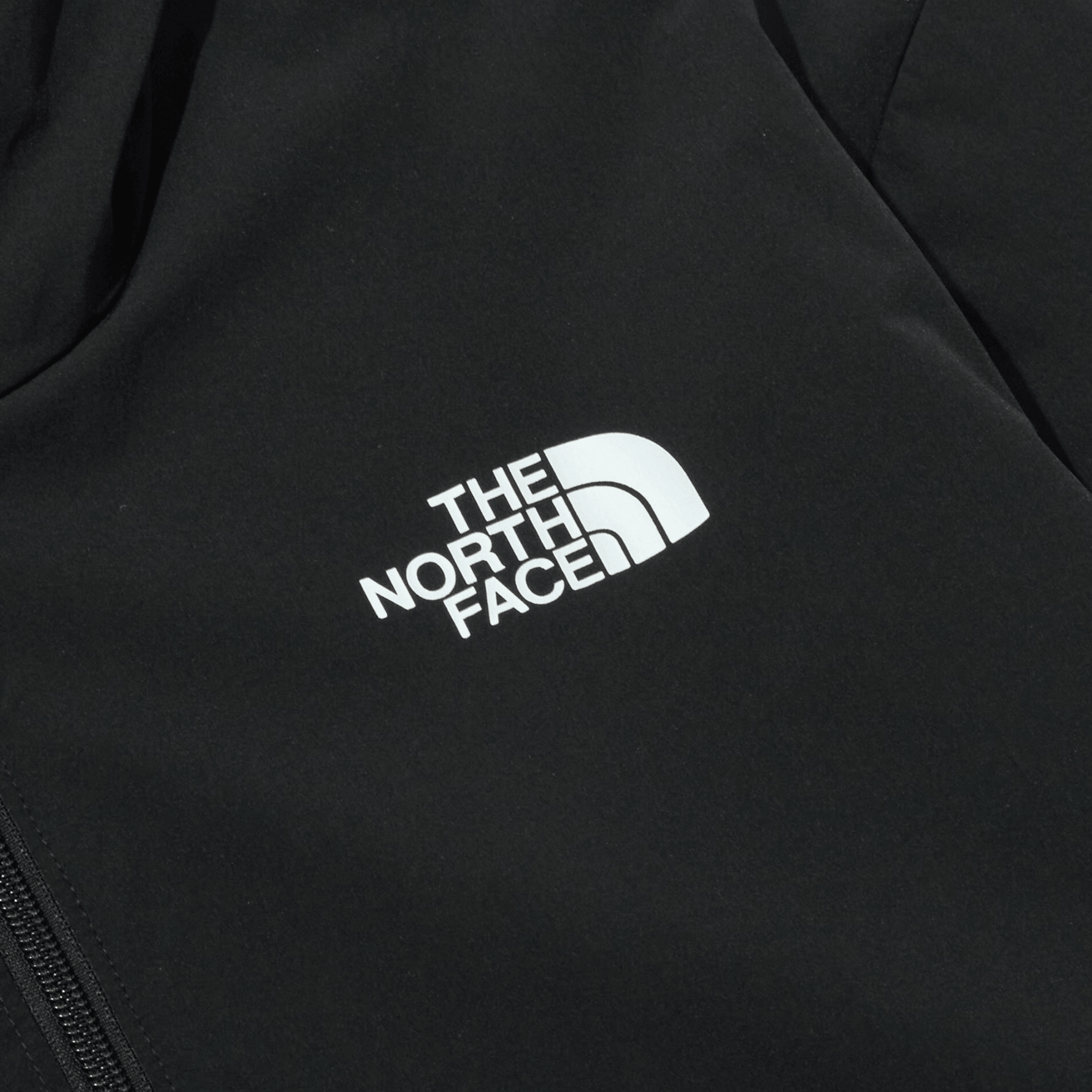 The North Face Logo Hoodie Jacket Black — фото 4