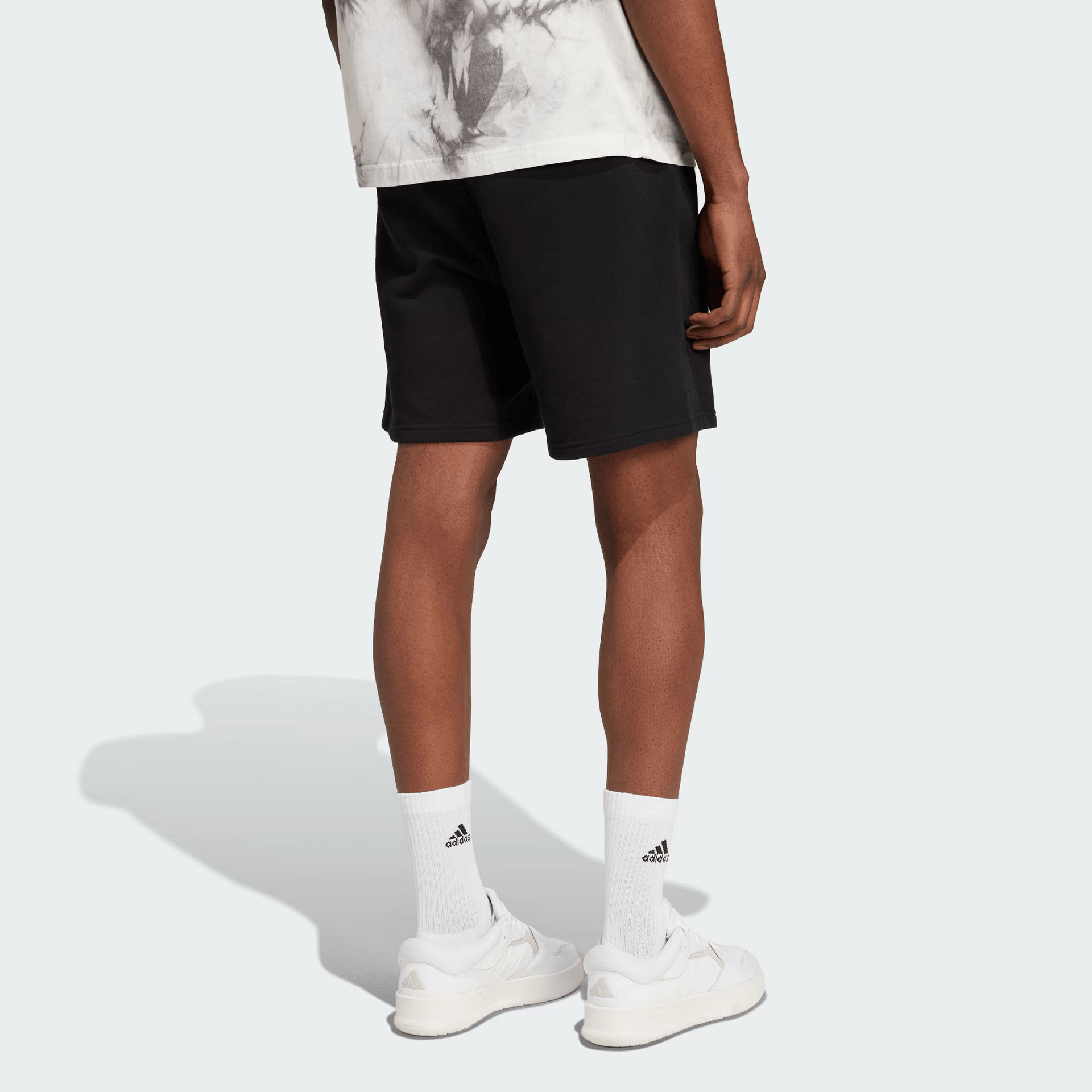 Adidas All Szn French Terry Shorts Black — фото 2