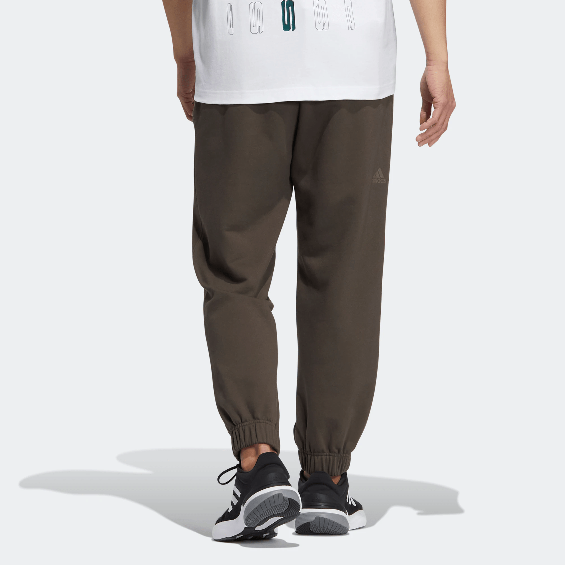 Adidas M Pants Dark Olive — фото 2