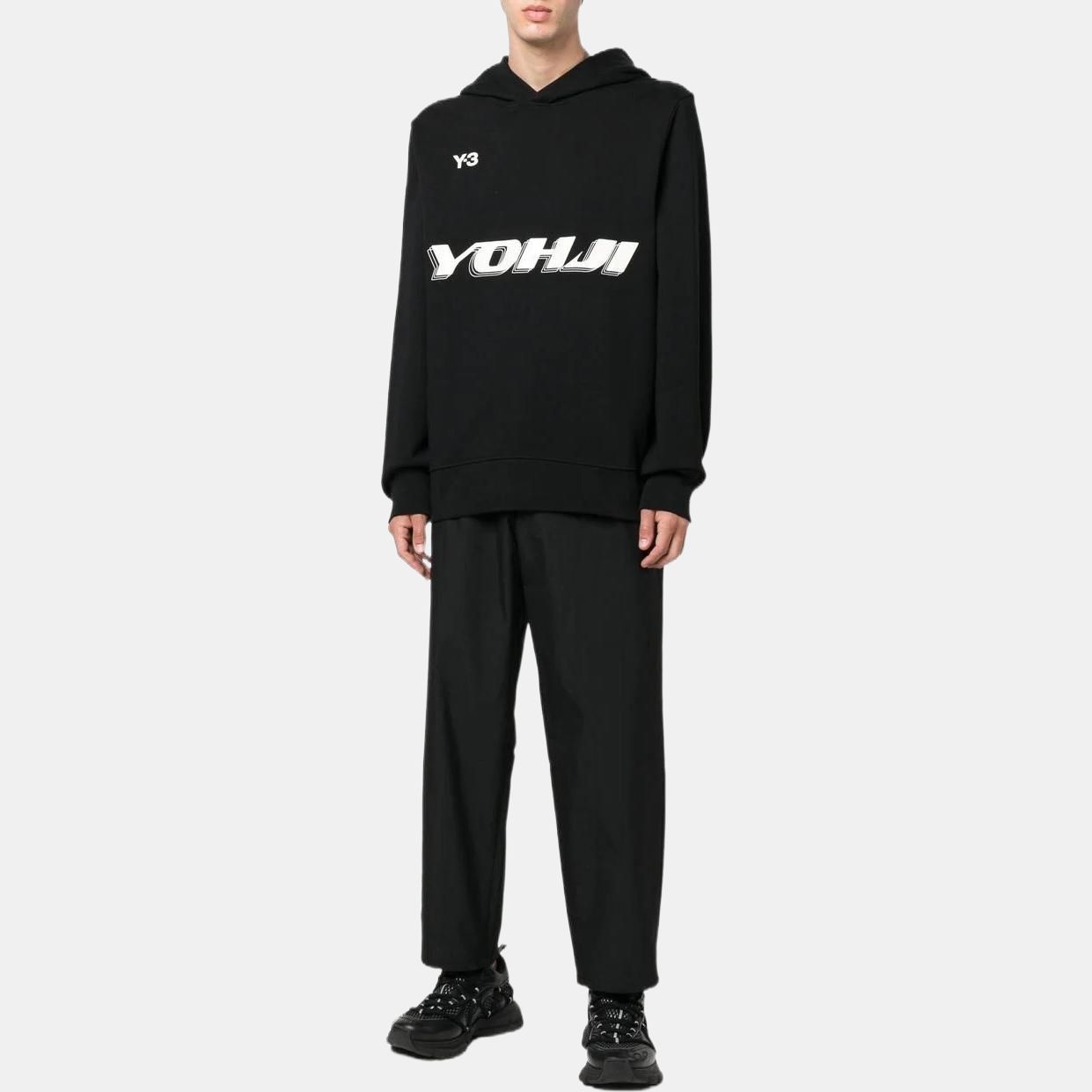Y-3 Hoodie Black — фото 2