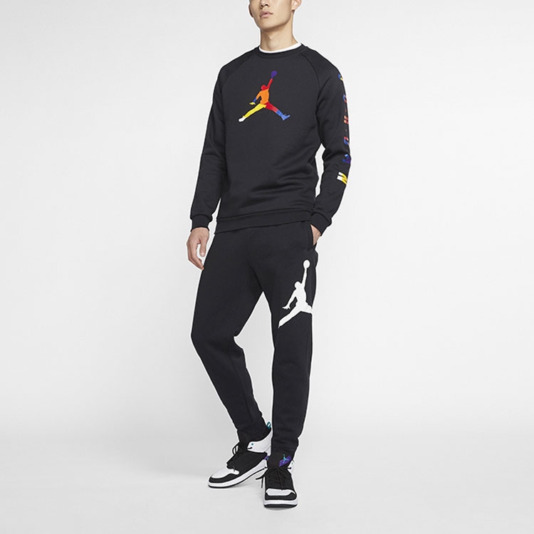 Jordan DNA Crewneck Sweatshirt Black — фото 3