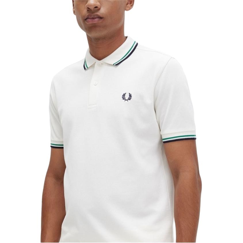 Fred Perry Polo Shirt Beige — фото 3