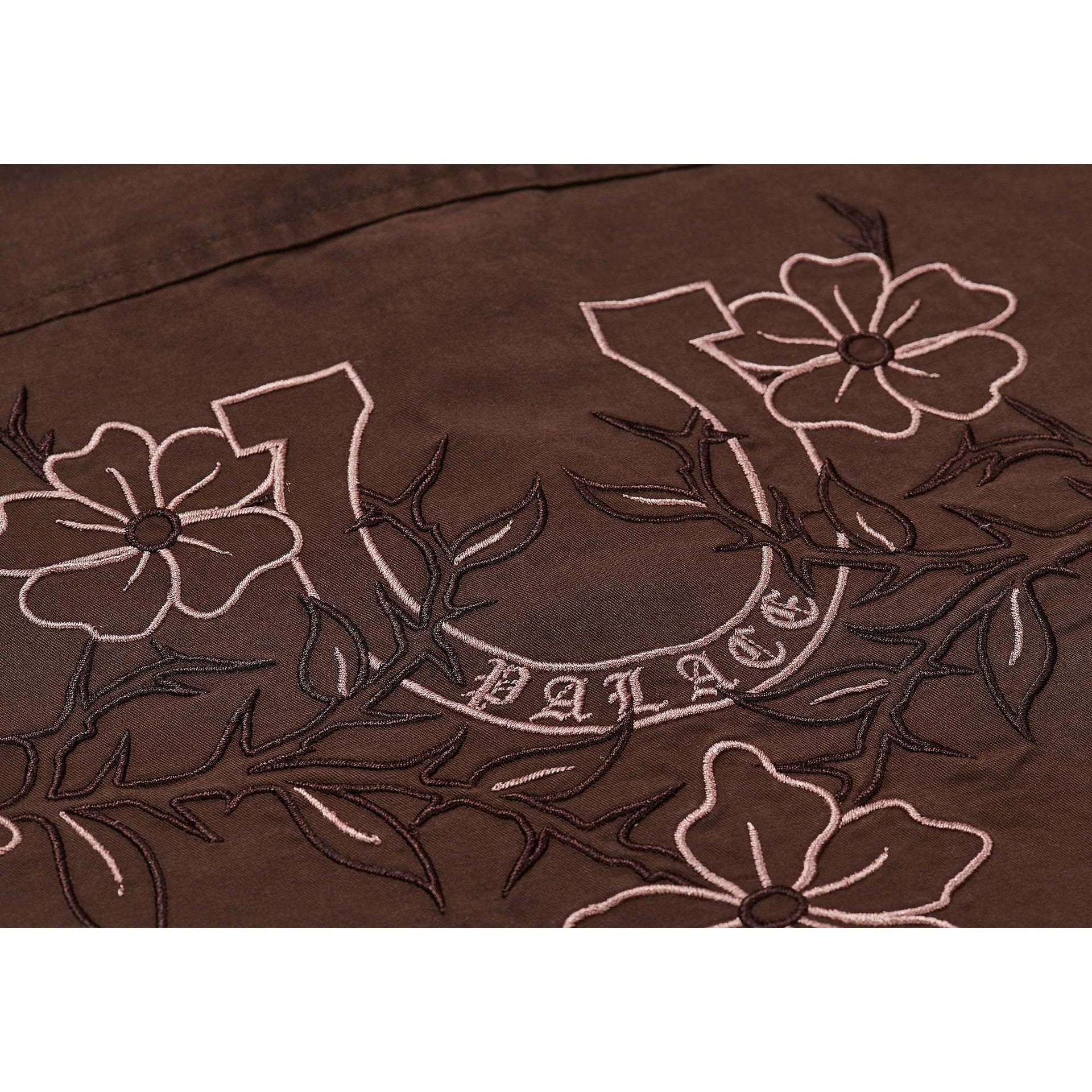 Palace SS24 FLEXUS SHIRT NICE BROWN — фото 3