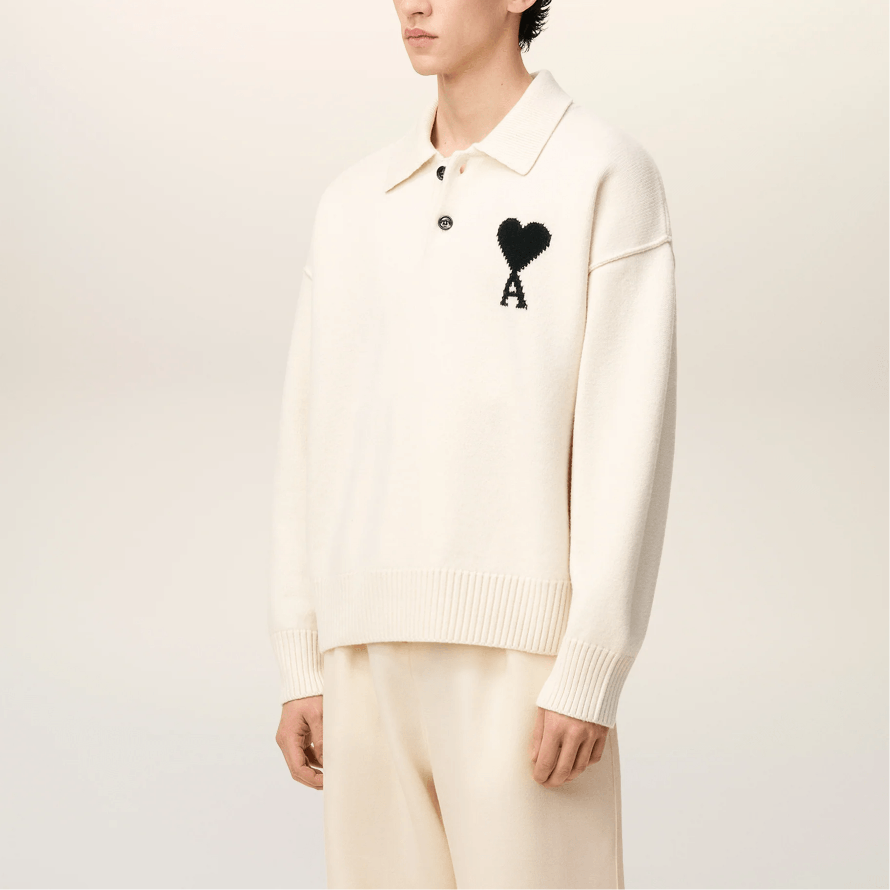 Amiparis Long Sleeve Polo Shirt — фото 3