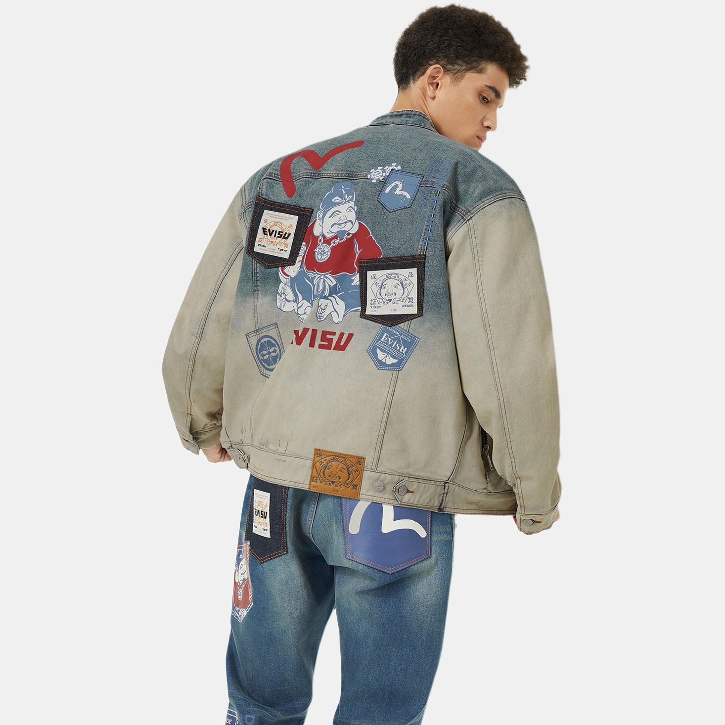 Evisu FW24 Denim Jacket — фото 3