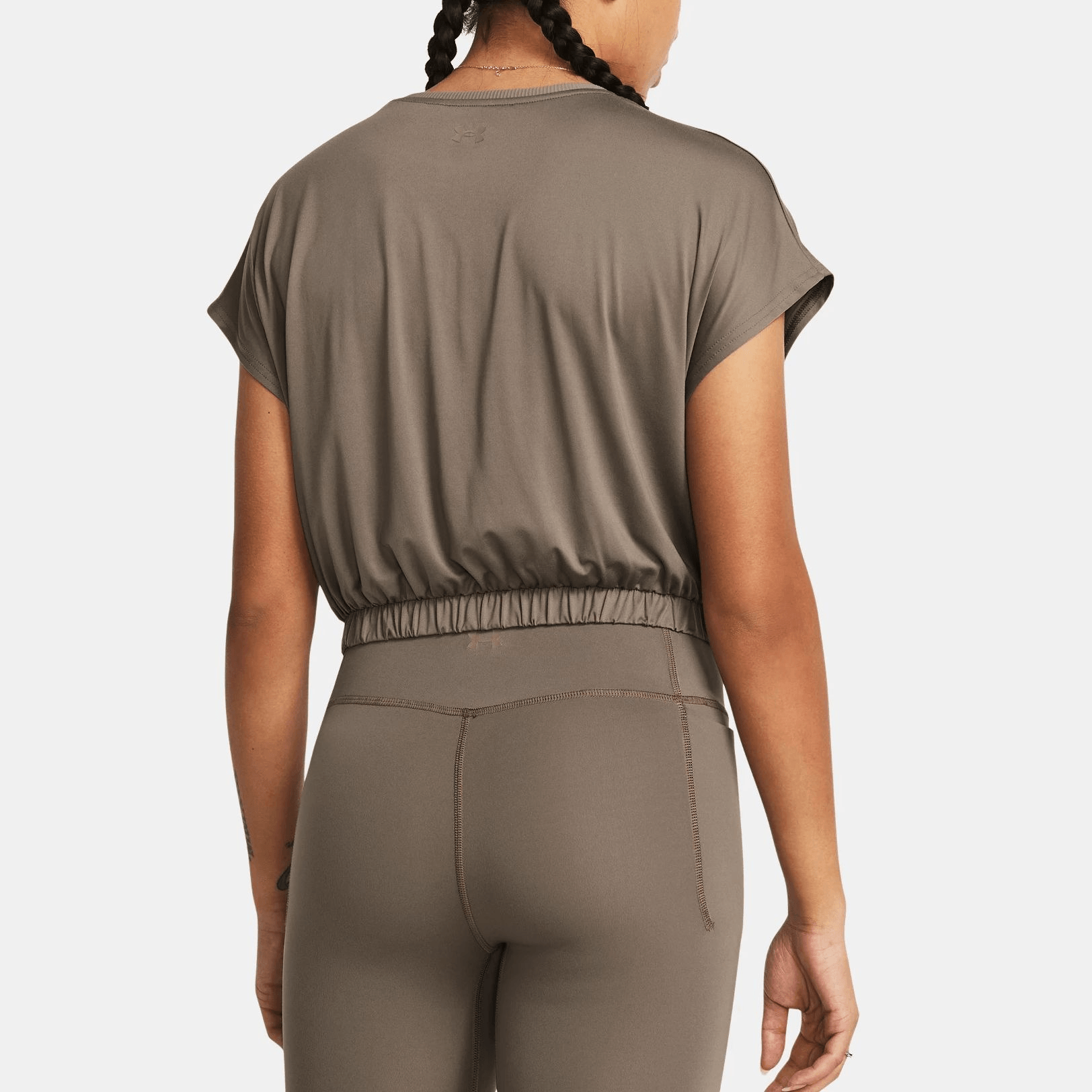 Under Armour UA Meridian Bubble Hem Crop T — фото 3