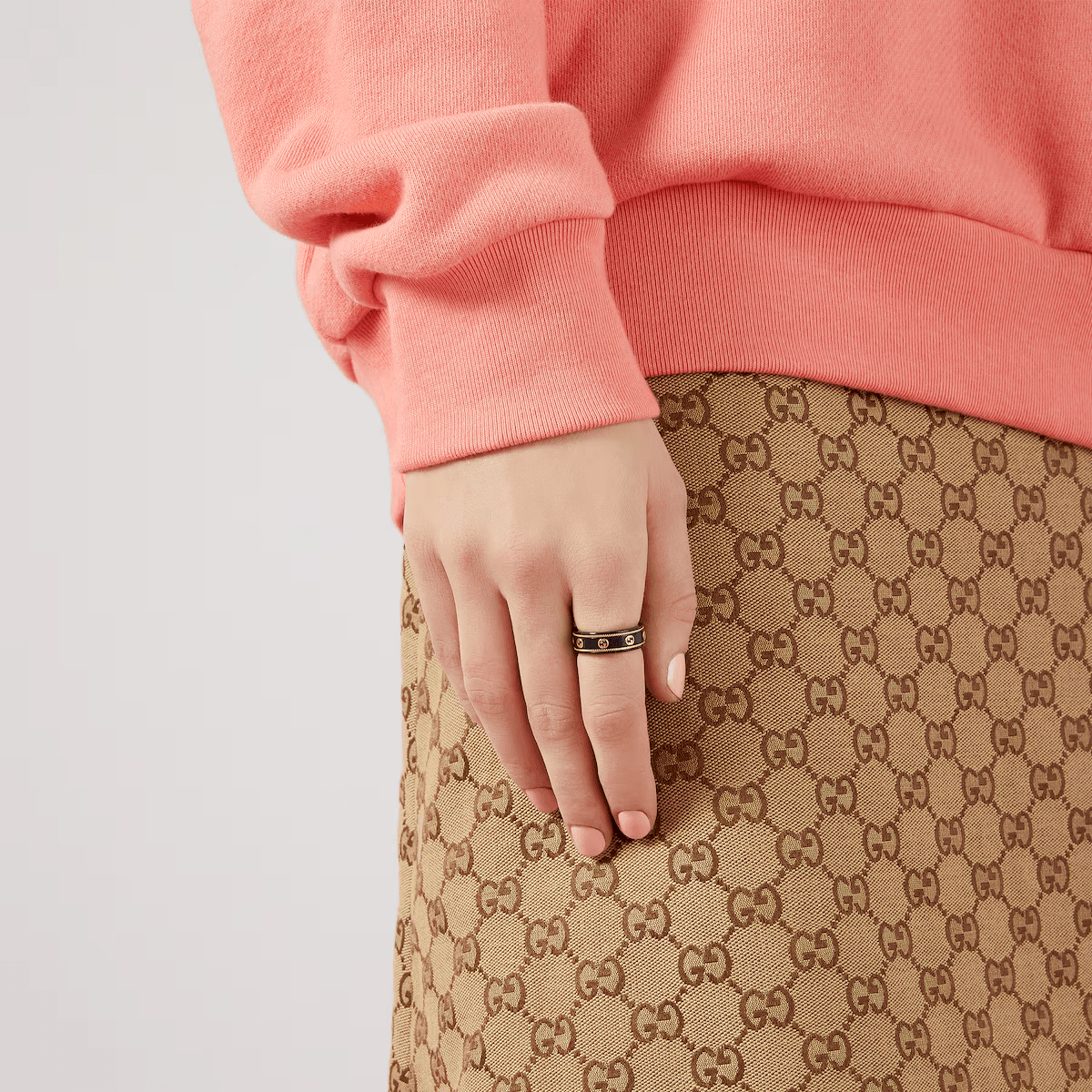 Gucci Icon 18k Gold Ring — фото 8