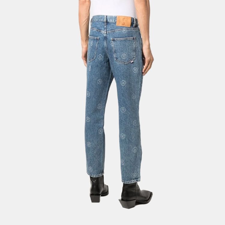 Martine Rose Logo Denim Pants — фото 1