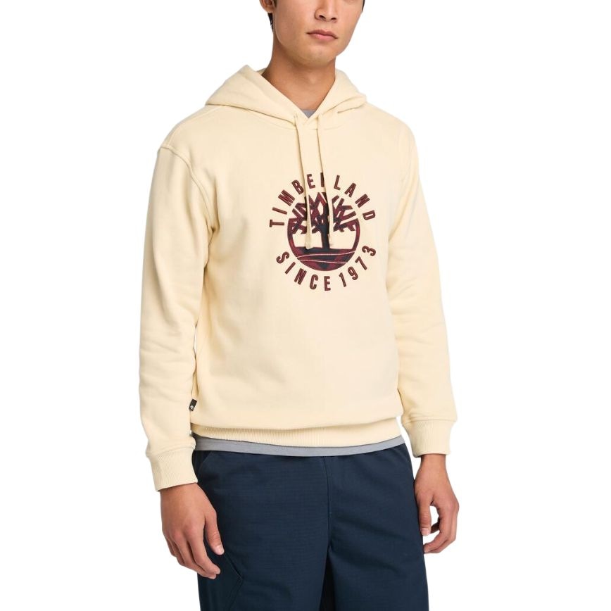 Timberland Fleece Hoodie Light Brown — фото 2