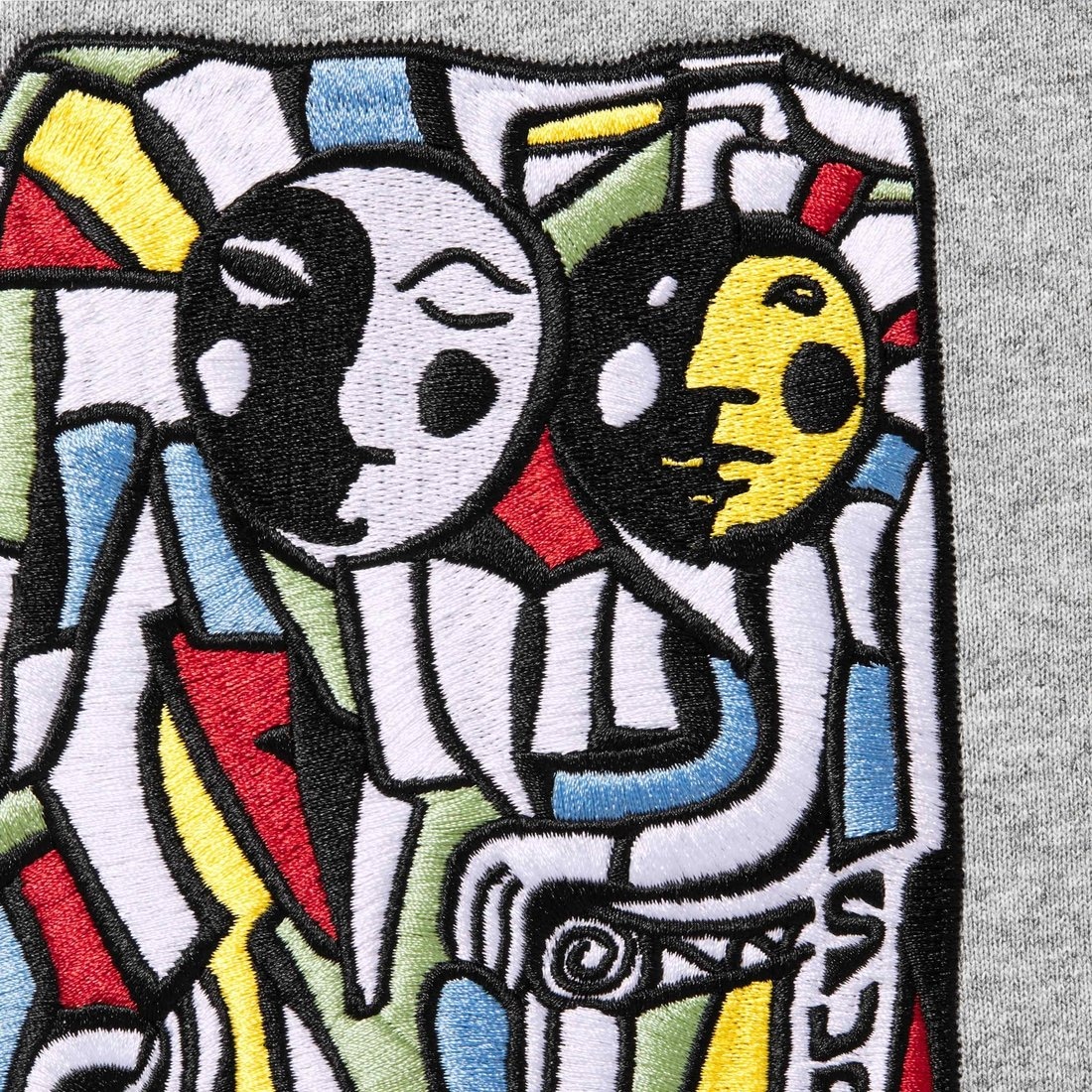 Supreme Neil Blender Mosaic Hooded Sweatshirt — фото 9