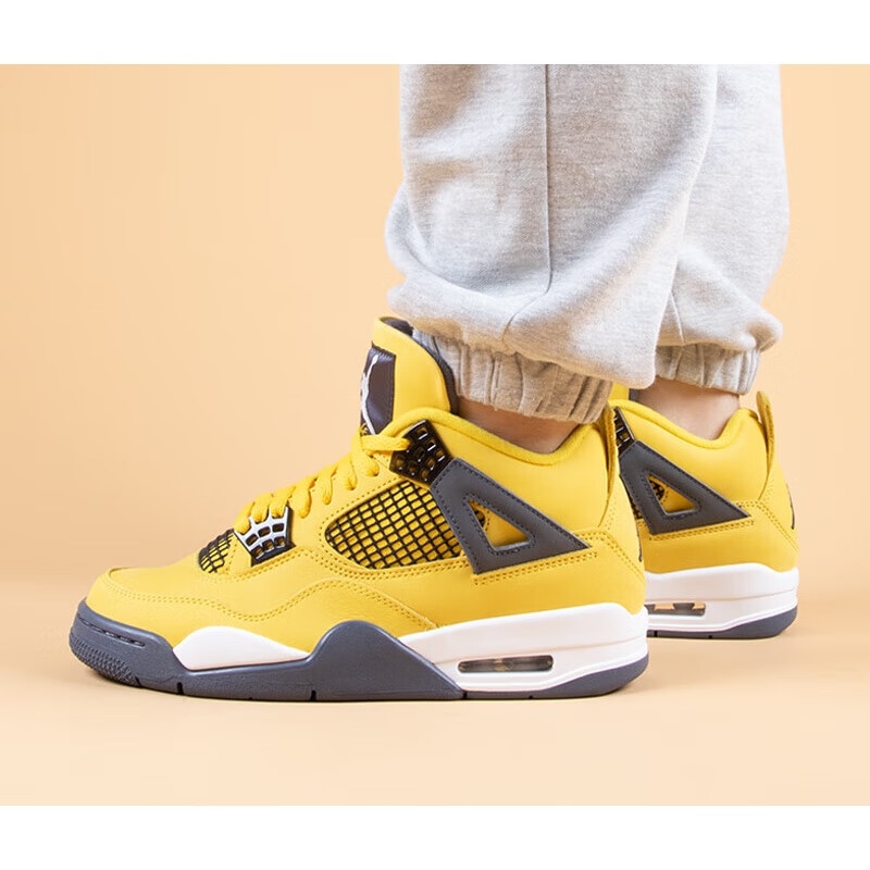Jordan Air Jordan 4 Retro "Tour Yellow" GS — фото 4