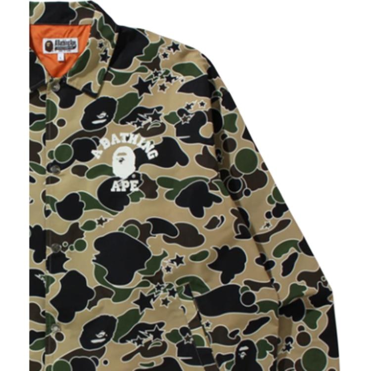 A BATHING APE BAPE STA Camo Coach Jacket — фото 6