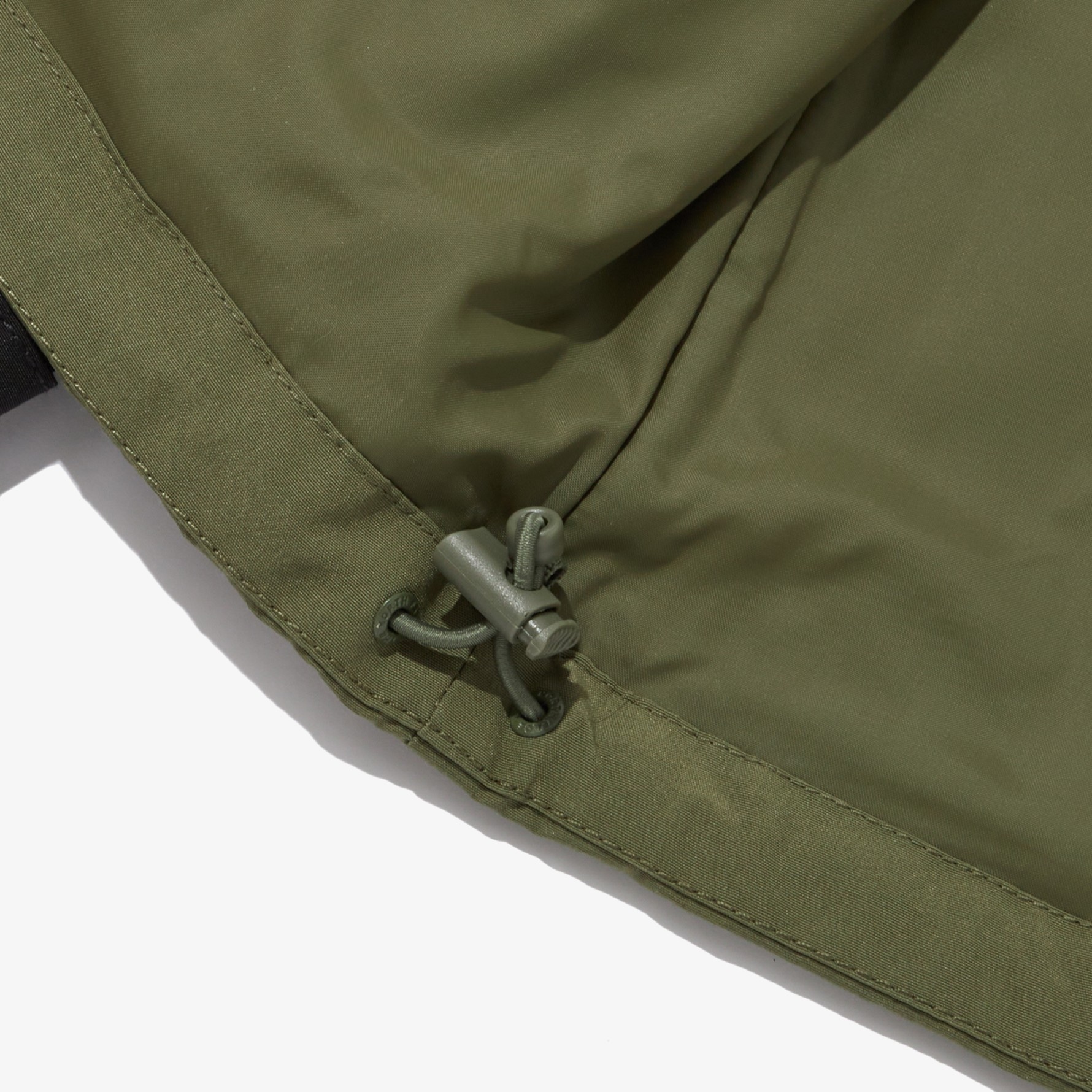 The North Face Logo Print Zip Jacket Military Green — фото 6
