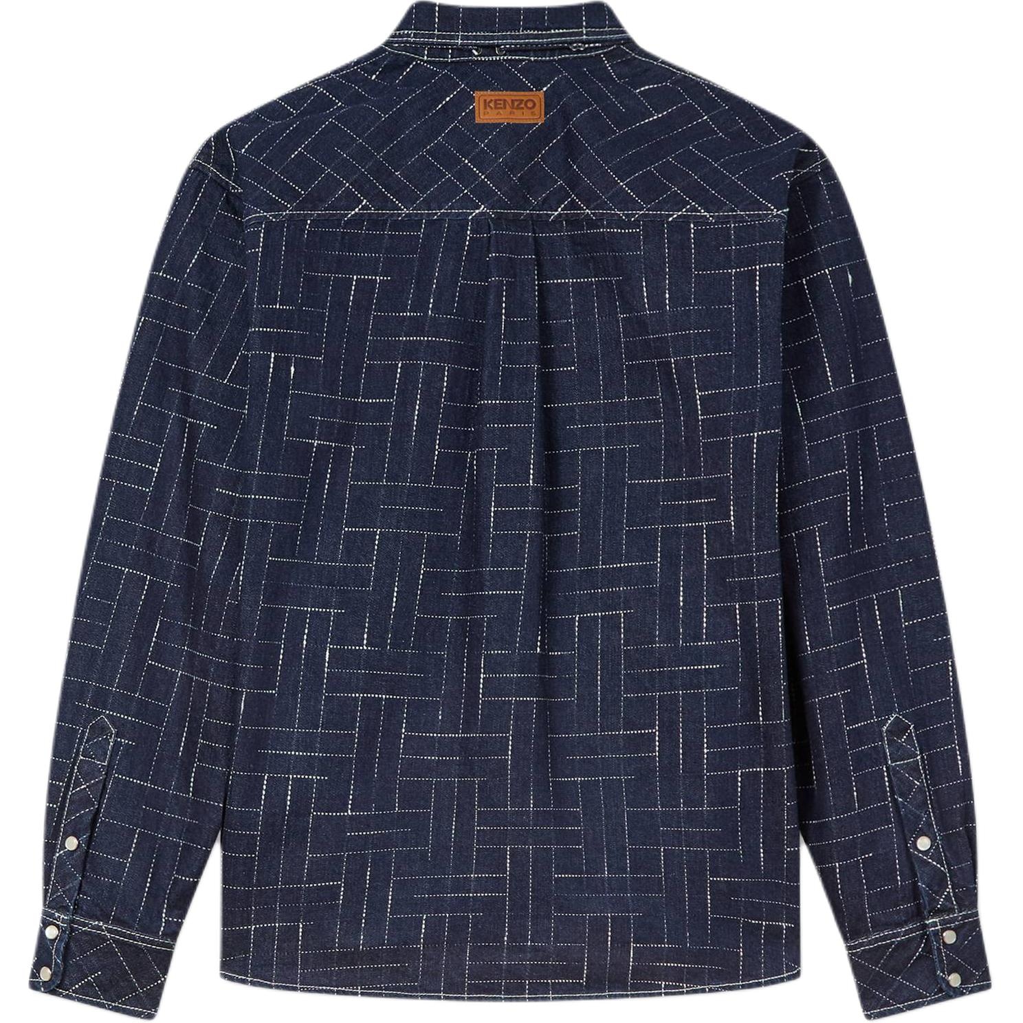 Kenzo Weave Long Sleeve Shirt — фото 1