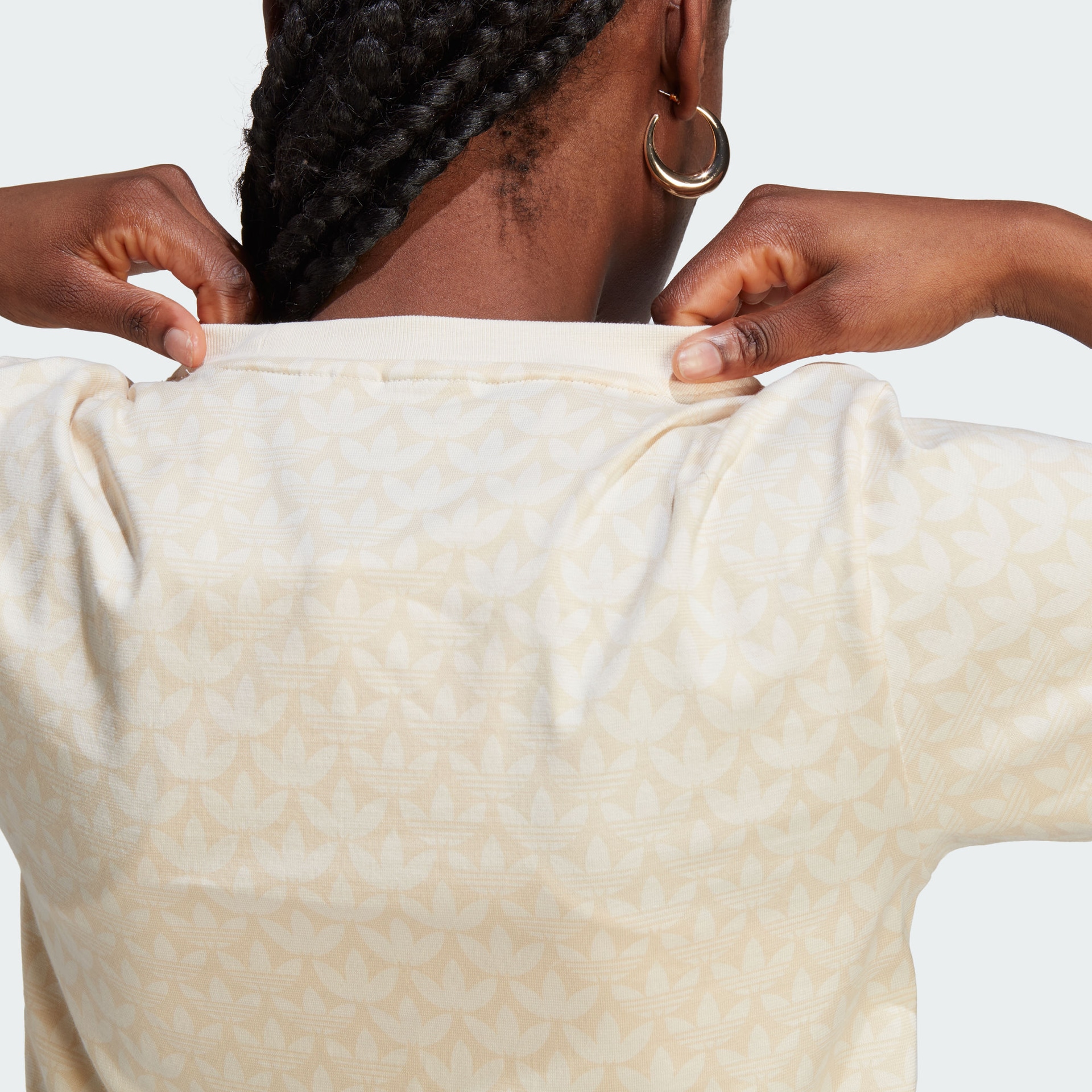 Adidas originals TREFOIL MONOGRAM TEE LogoT — фото 5
