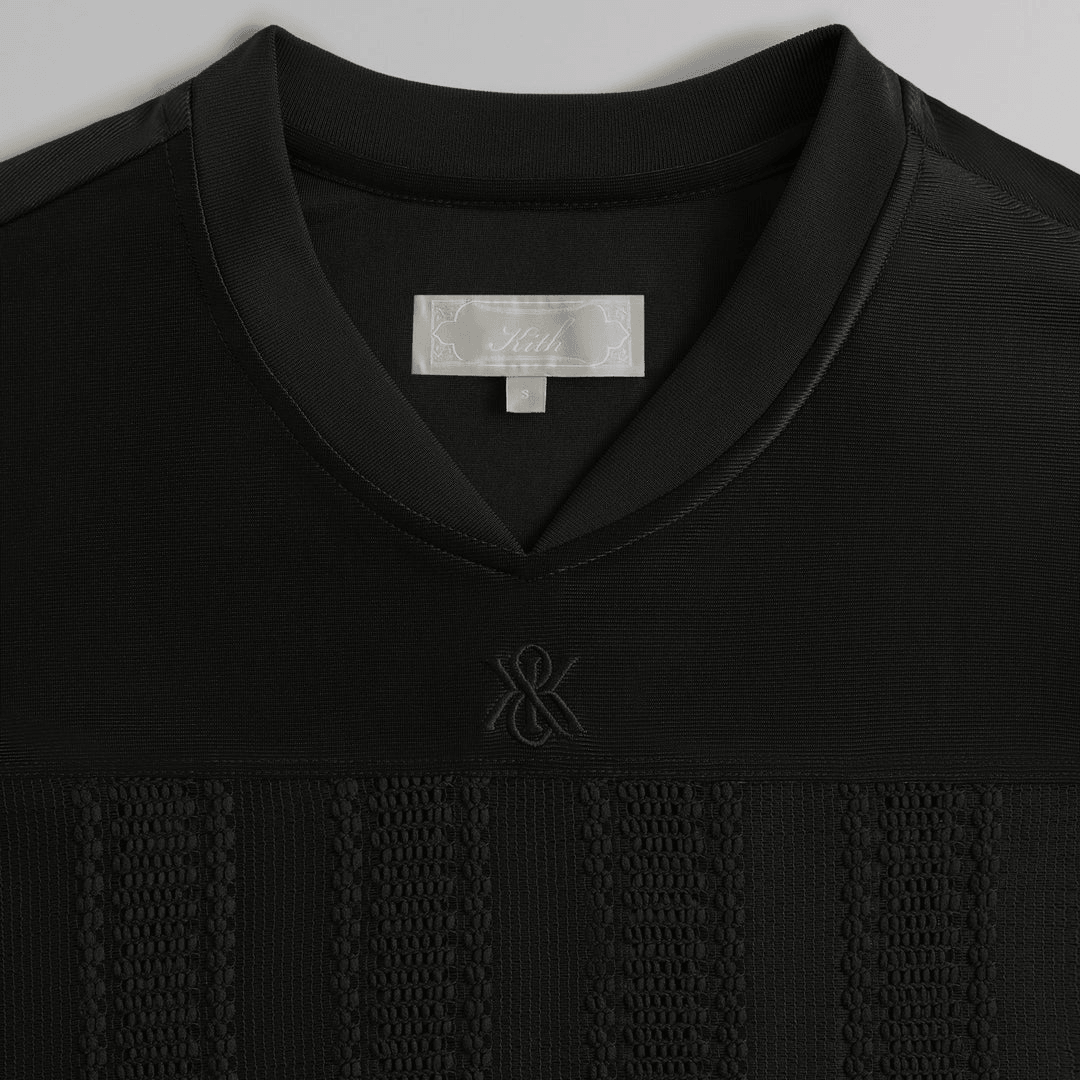 Kith Malik Lace Combo Jersey Black — фото 3