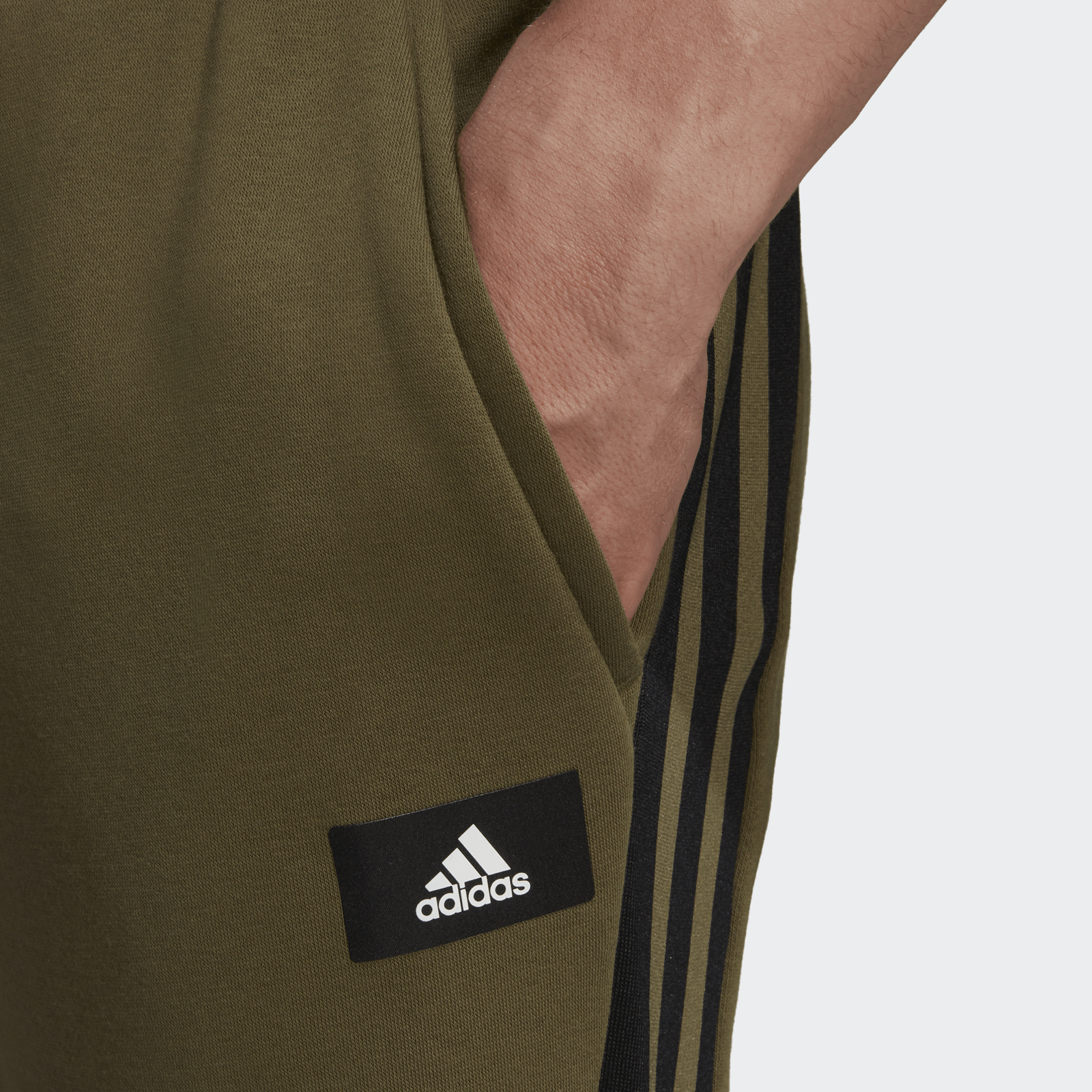 Adidas M Fi Wtr Pant Olive — фото 4
